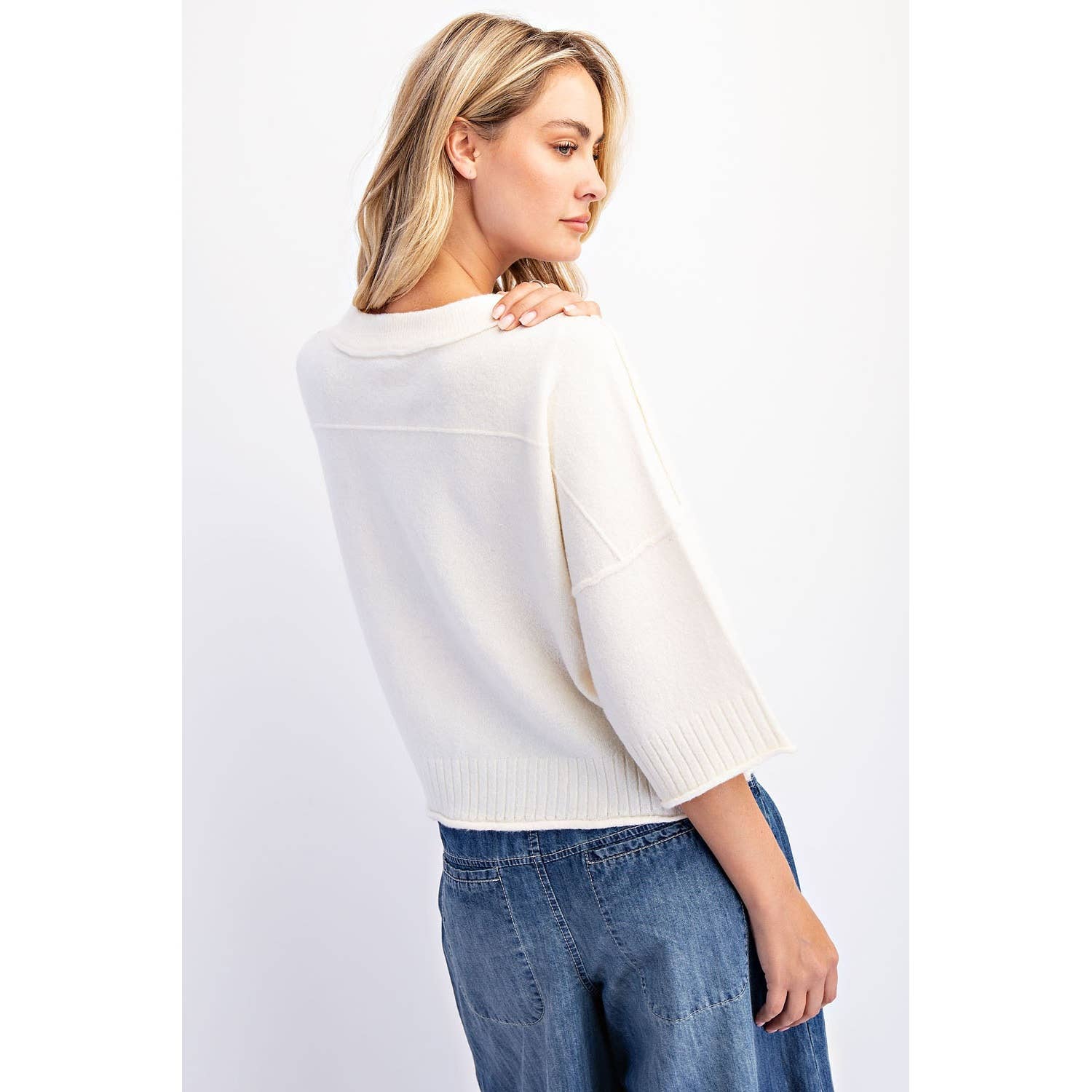 Crew Neck Oversized Sweater