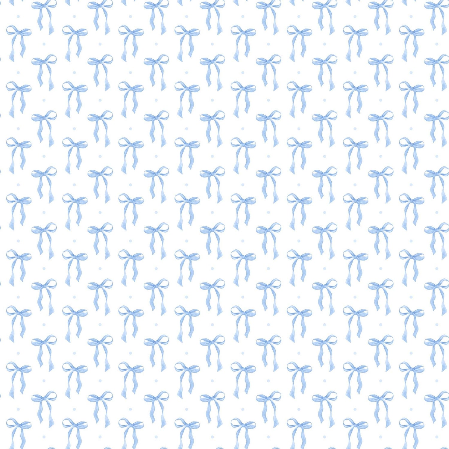 Grandmillenial Blue Bows - Prosecco Collection