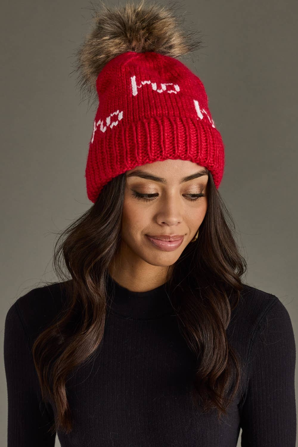 Ho Ho Ho Pom Beanie