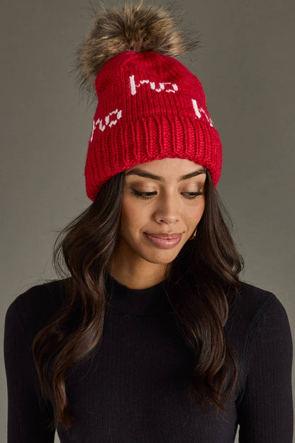Ho Ho Ho Pom Beanie
