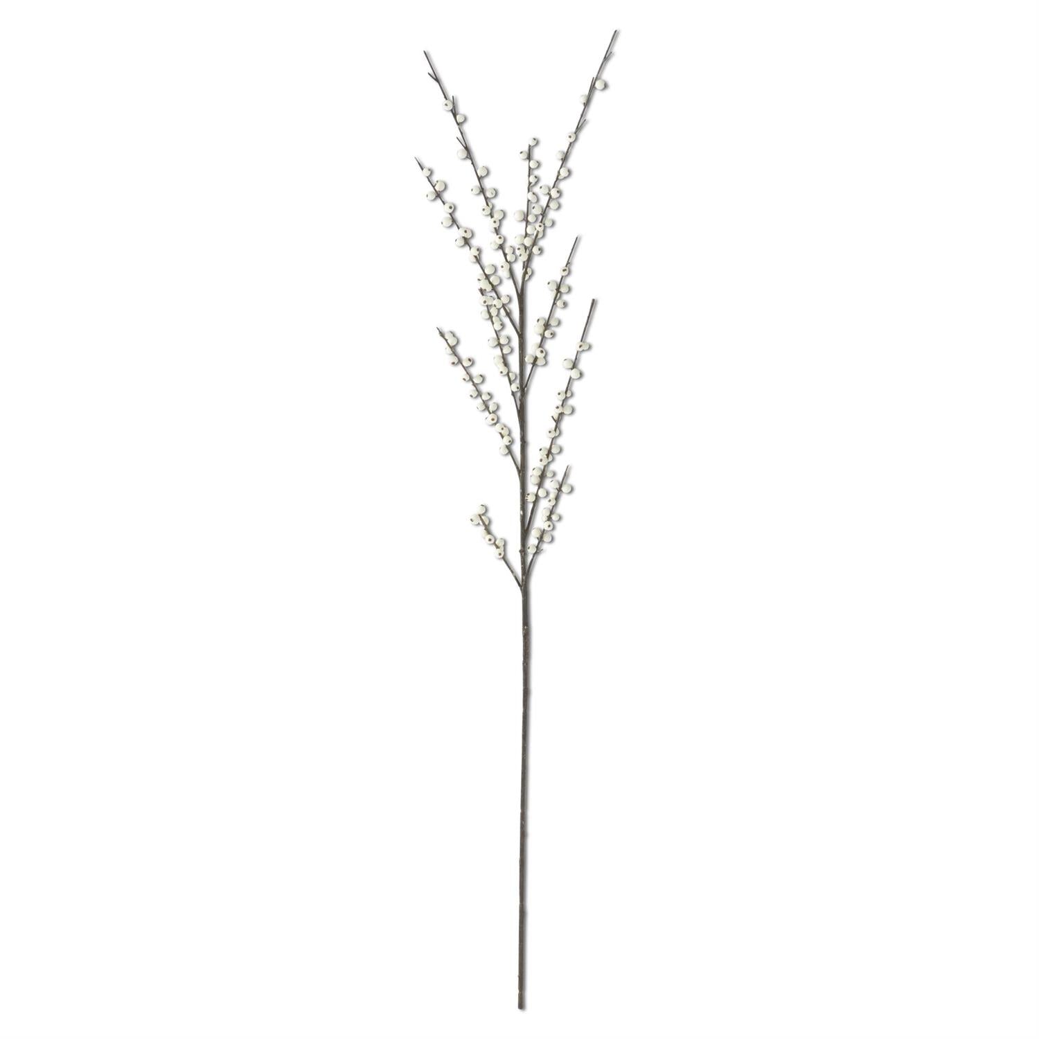 47" White Berry Branch