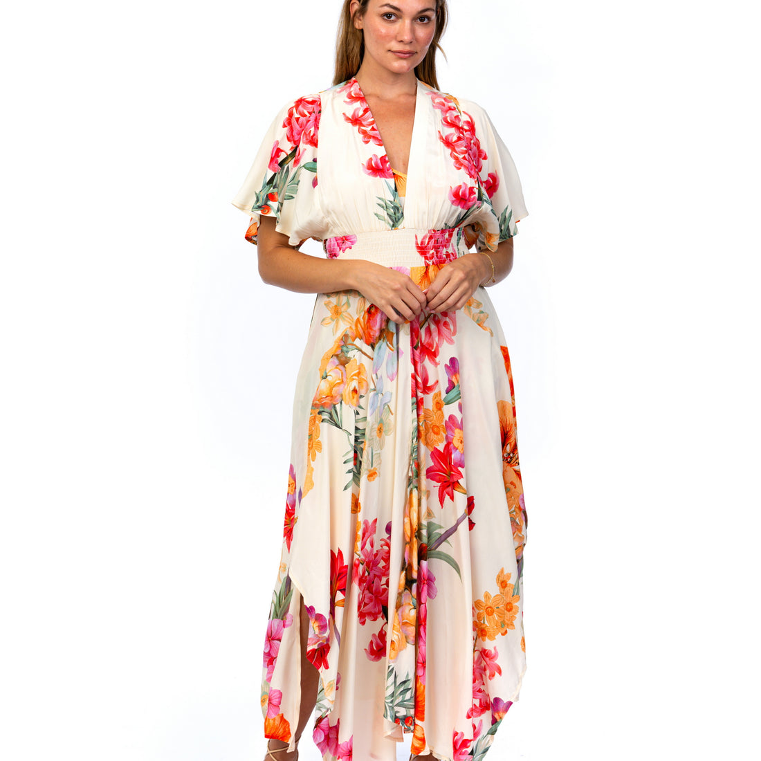 Romantic Floral Maxi Dress