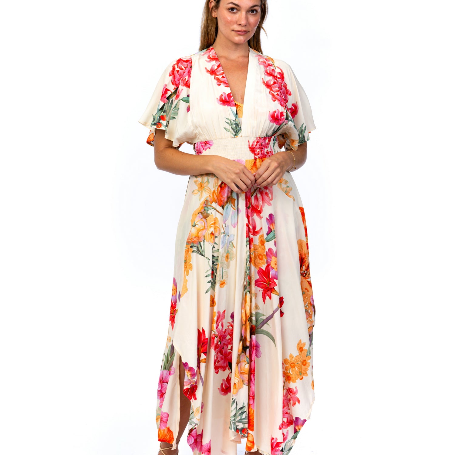 Romantic Floral Maxi Dress