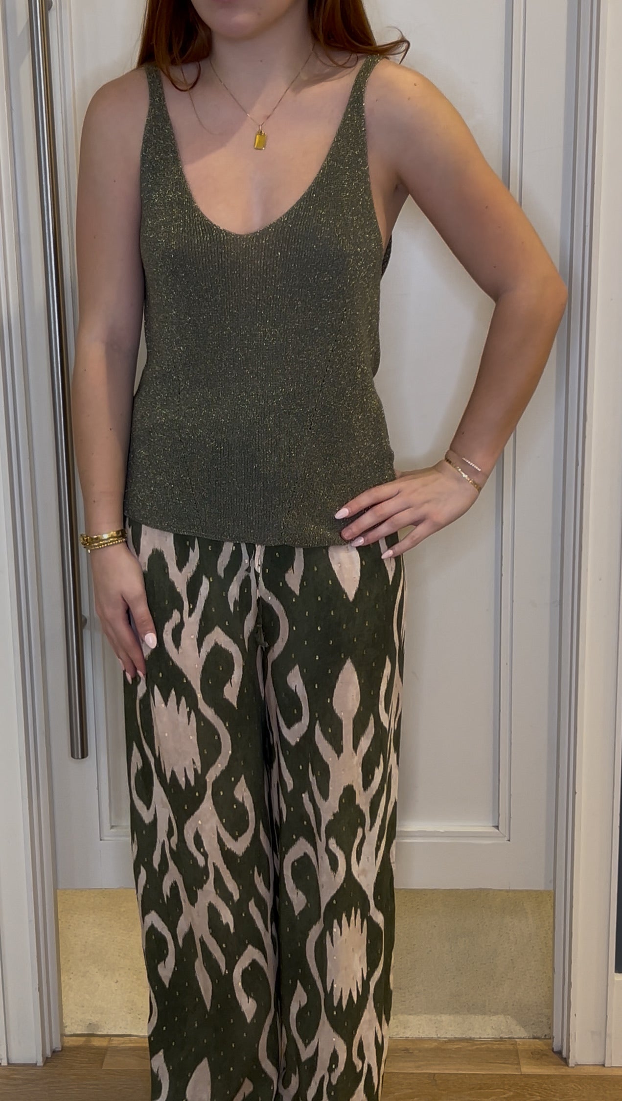 Breezy High-Rise Summer Trousers