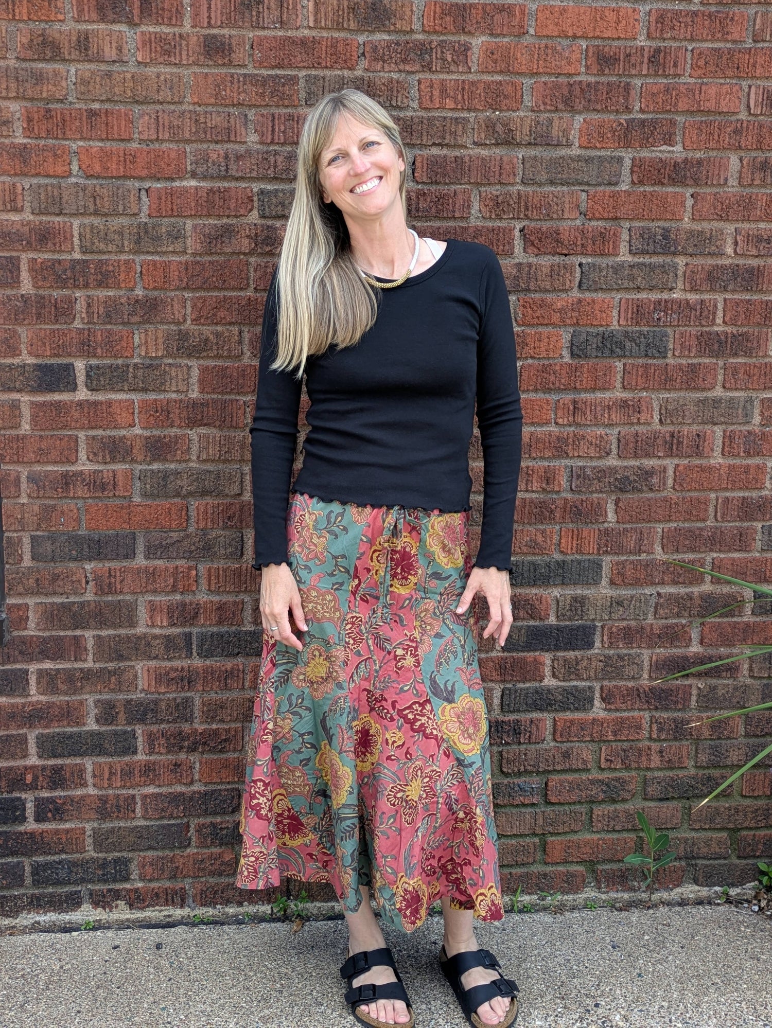 Meadow Bloom Patchwork Skirt