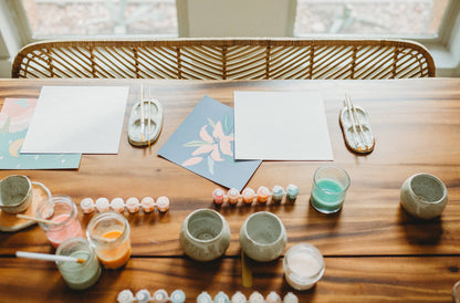 Flower Bouquet Art Paint by Number Kit