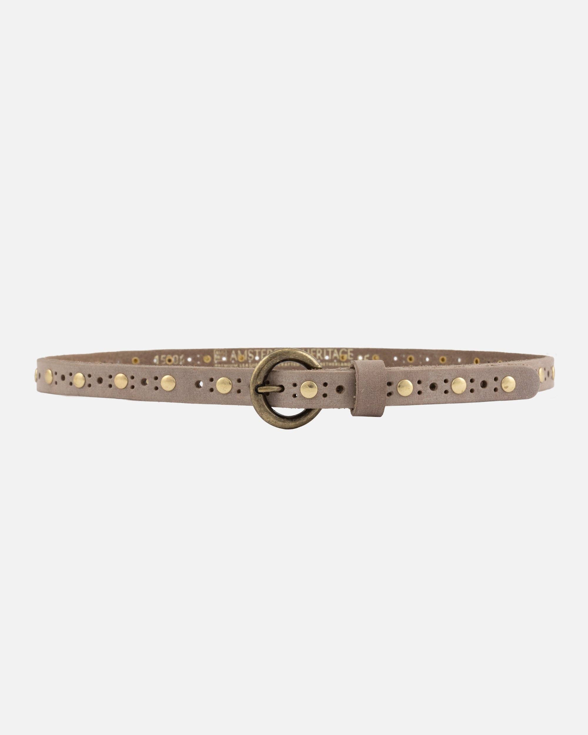 Chloe Vintage Studded Skinny Belt