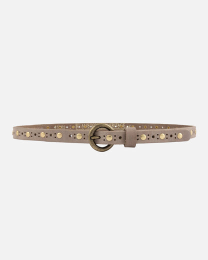 Chloe Vintage Studded Skinny Belt