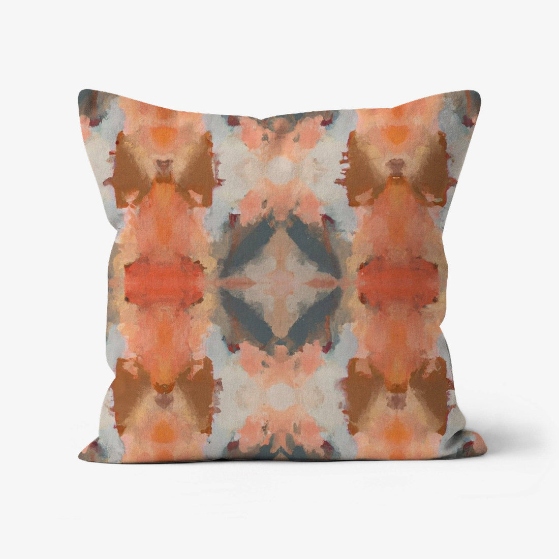 Abstract Modern Art Painted Throw Pillow