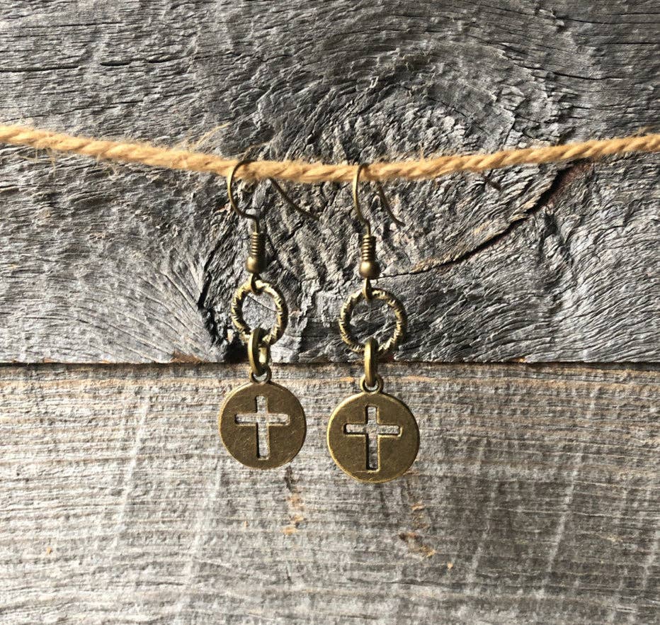 Everyday Cross Earrings