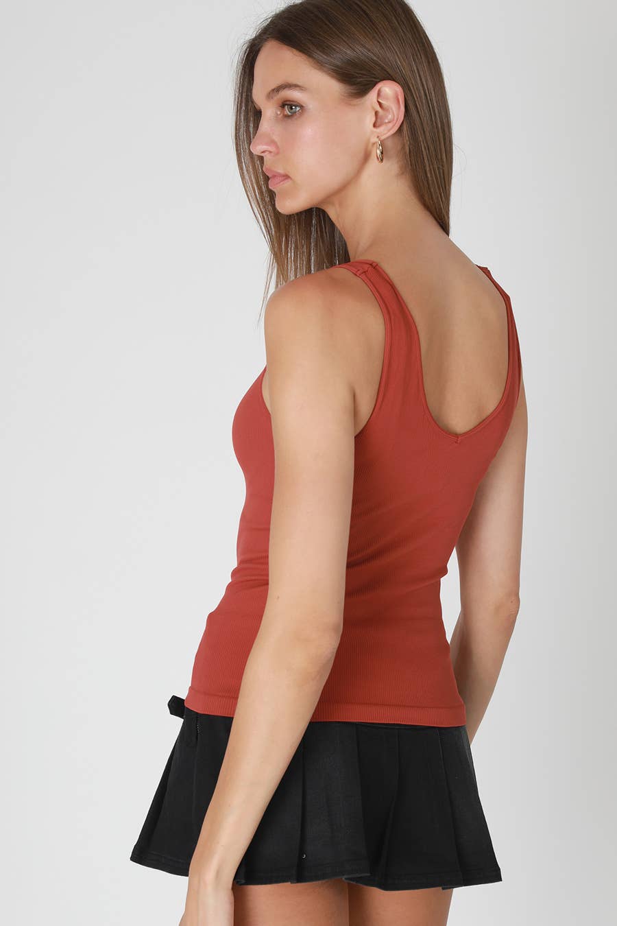 Ribbed Reversible Tank Top
