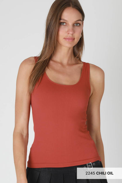 Ribbed Reversible Tank Top