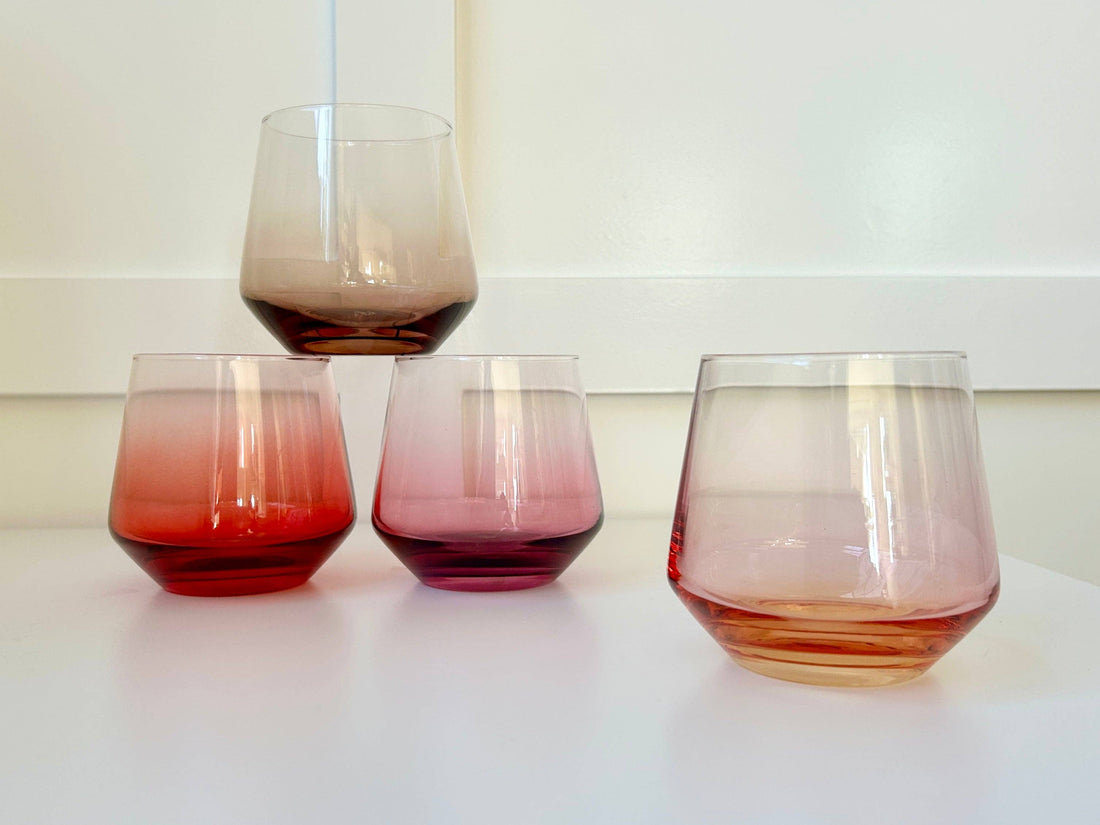 Autumn Stemless Glass Set