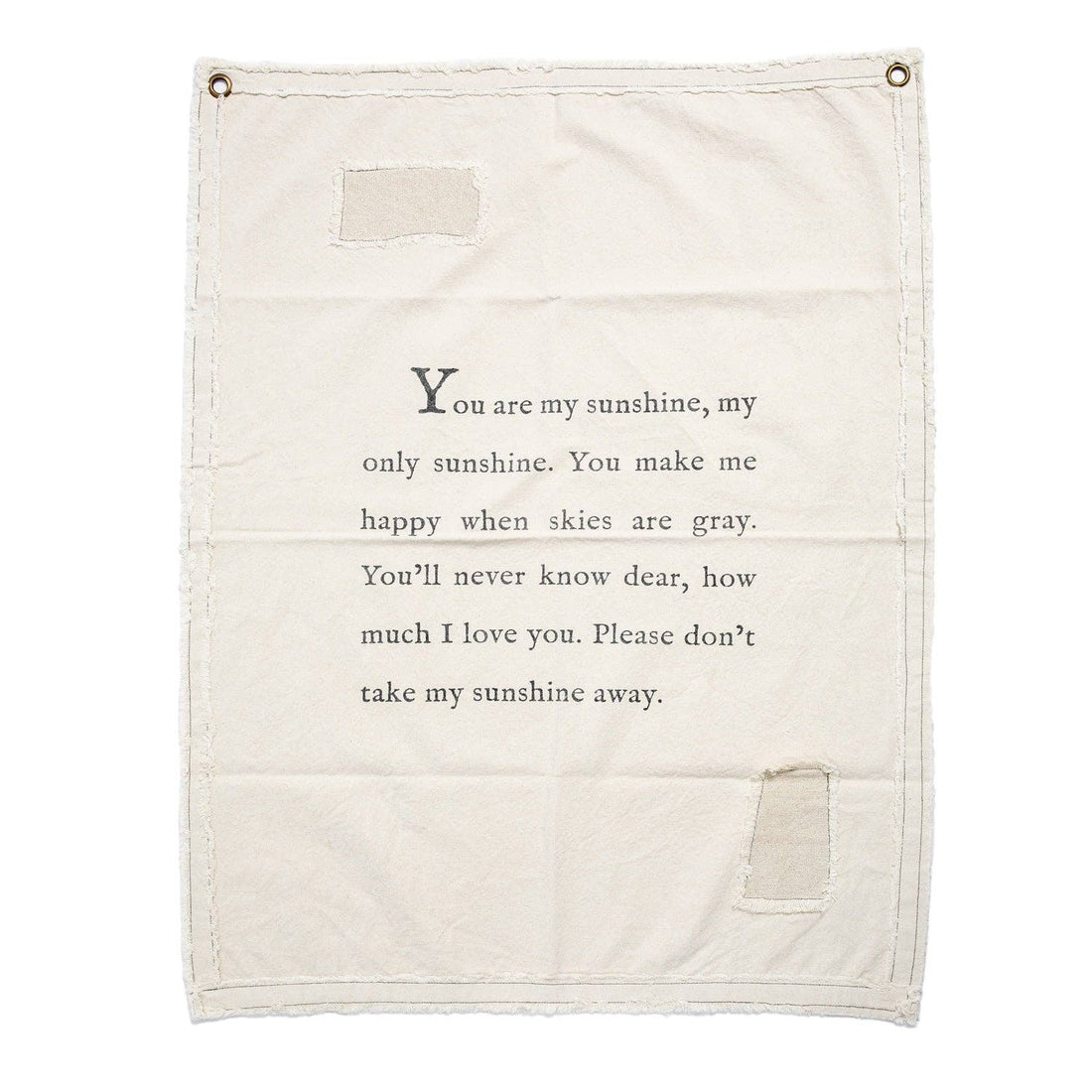 You Are My Sunshine Canvas Wall Hanging 31.5&quot; x 40&quot;