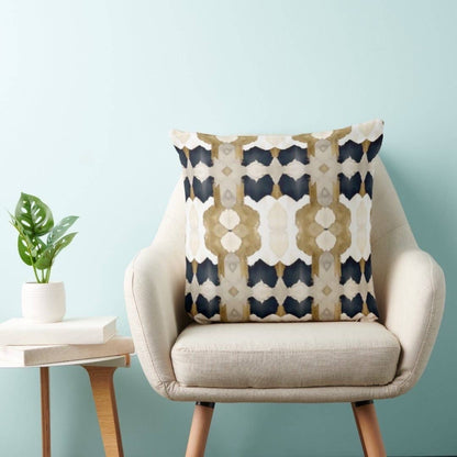 Mia Decorative Abstract Modern Art Throw Pillow