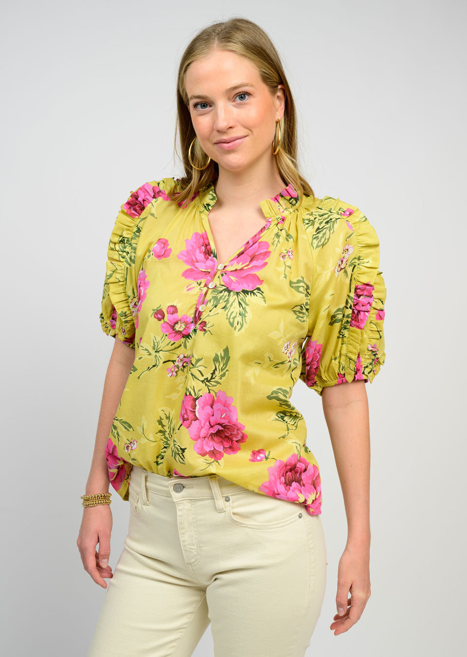 Ivy Jane Ruffles and Roses Top