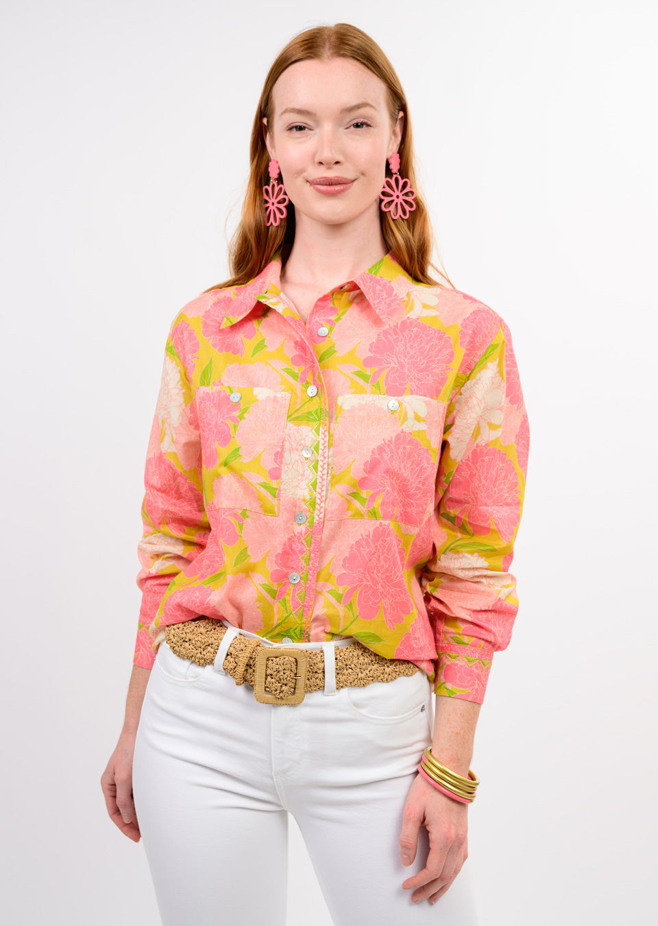 Vibrant Blooms Shirt