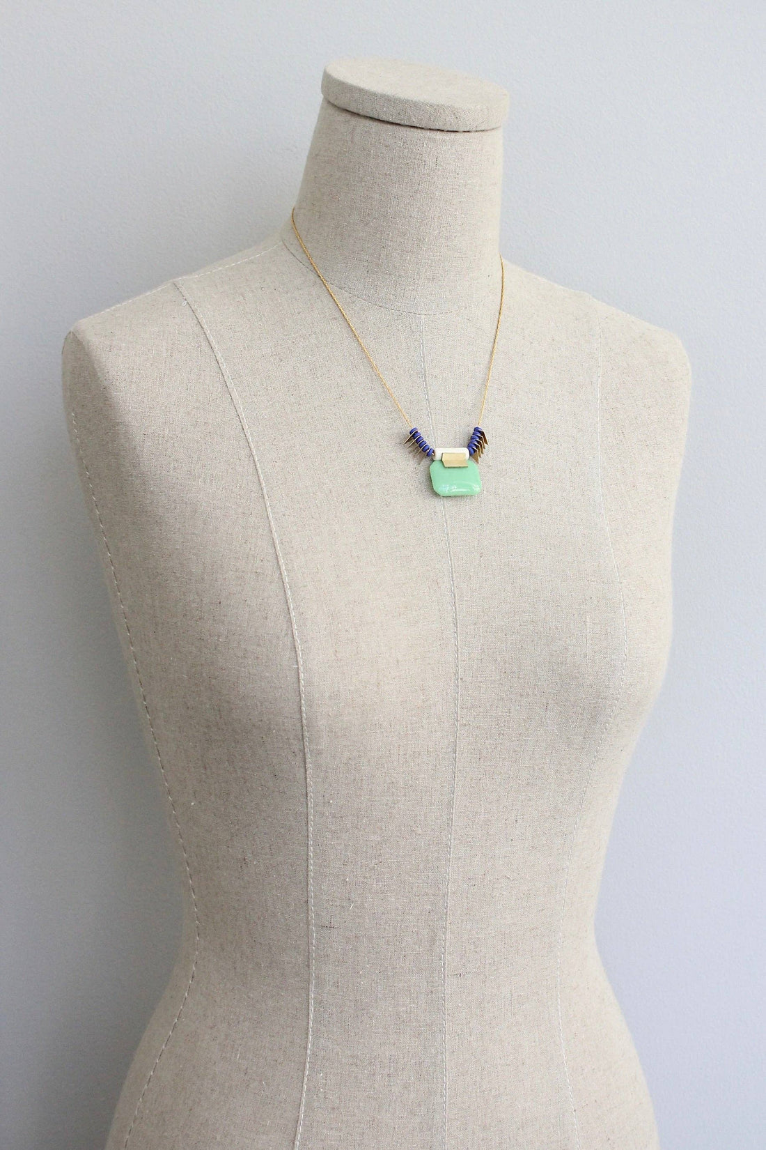 Vintage Glass Necklace
