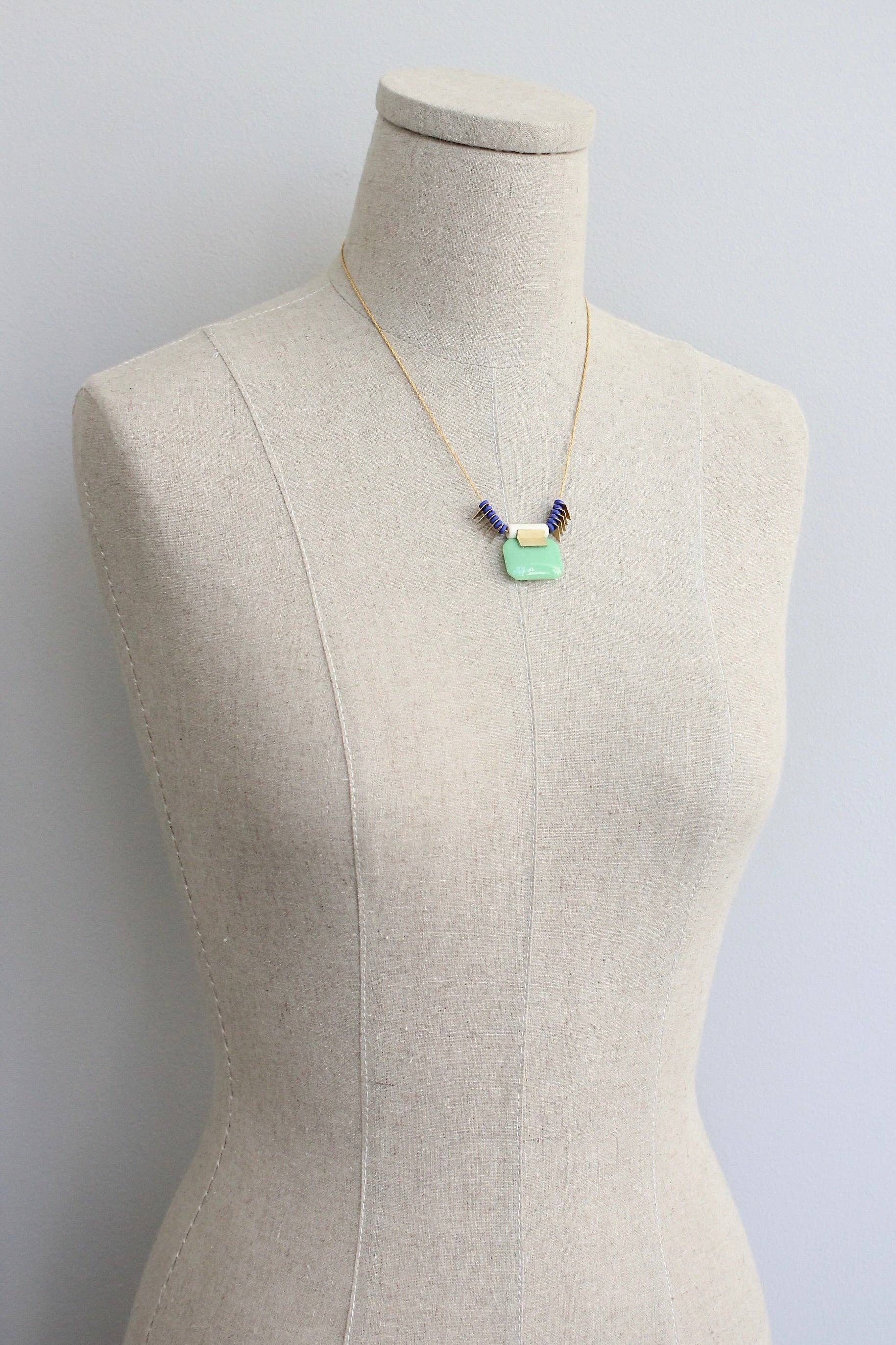 Vintage Glass Necklace