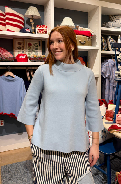 Effortless Mock Neck Sweater