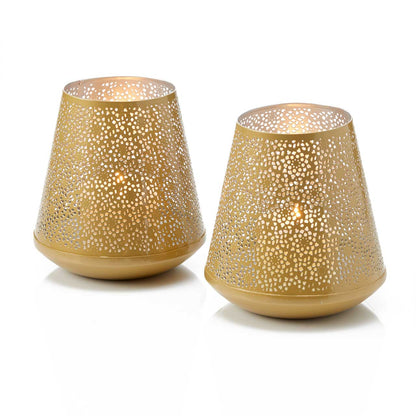 Starflower Metal Lantern