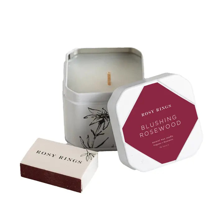 Travel Tin – Blushing Rosewood