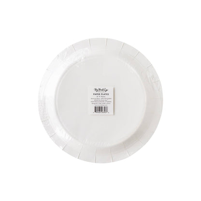 Americana Plaid Paper Plate