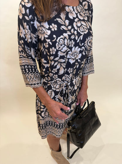 Midnight Garden Tunic Dress