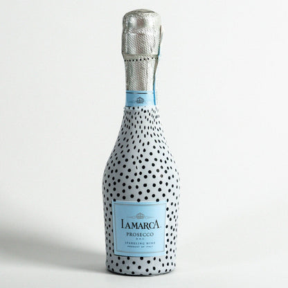 Black and White Dots - Mini Prosecco