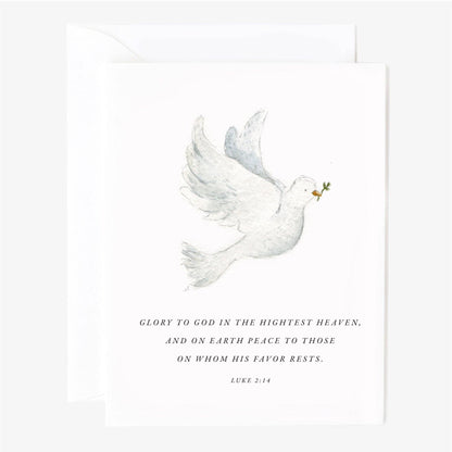 Set of 8 Christmas scripture notecard set