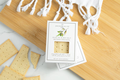 Mini Olive Oil &amp; Sea Salt Crackers