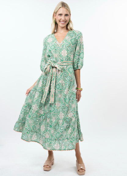 Uncle Frank Midi Tiered Dress