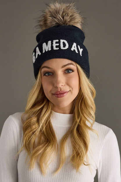 Game Day Pom Beanie