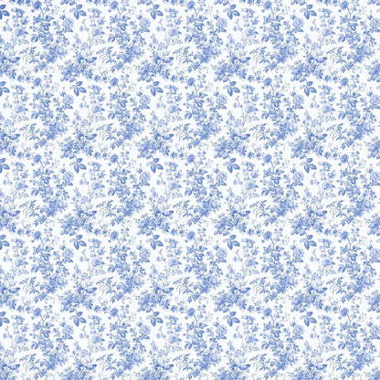 Grandmillenial Blue Floral - Prosecco Collection