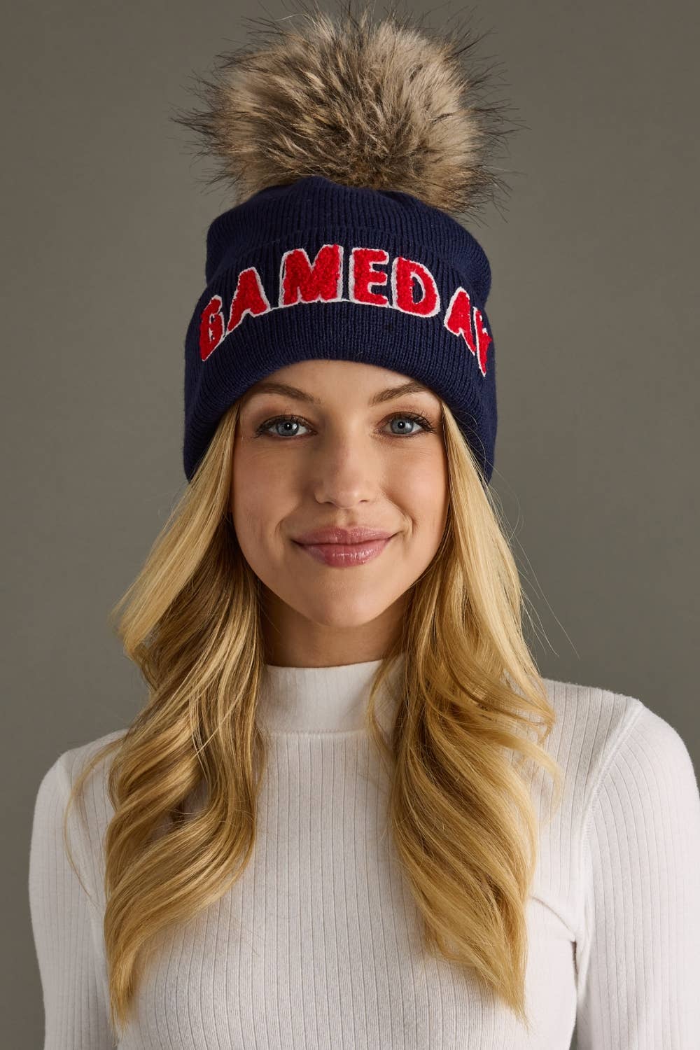 Game Day Pom Beanie