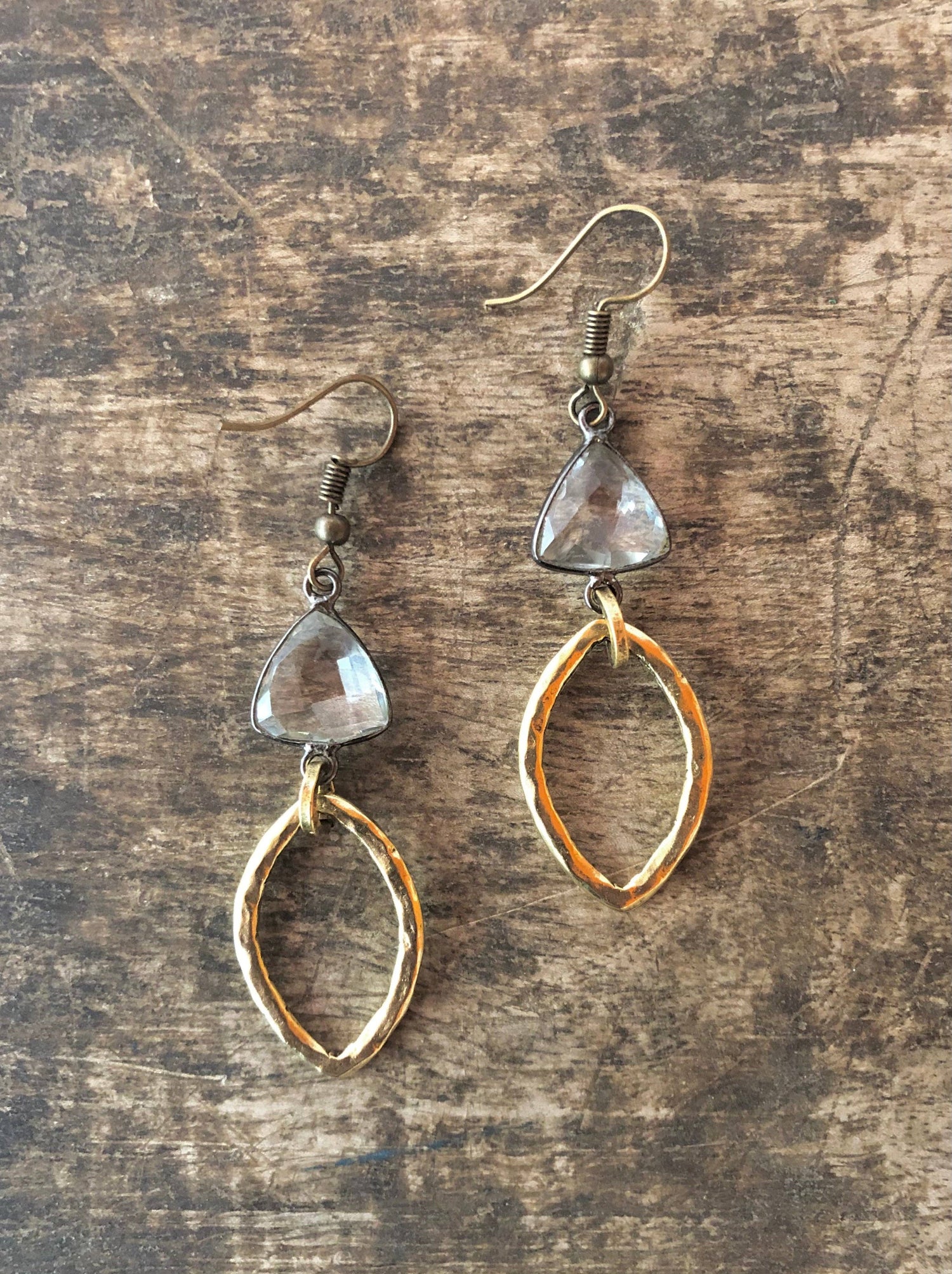 Quartz Bling Earrings