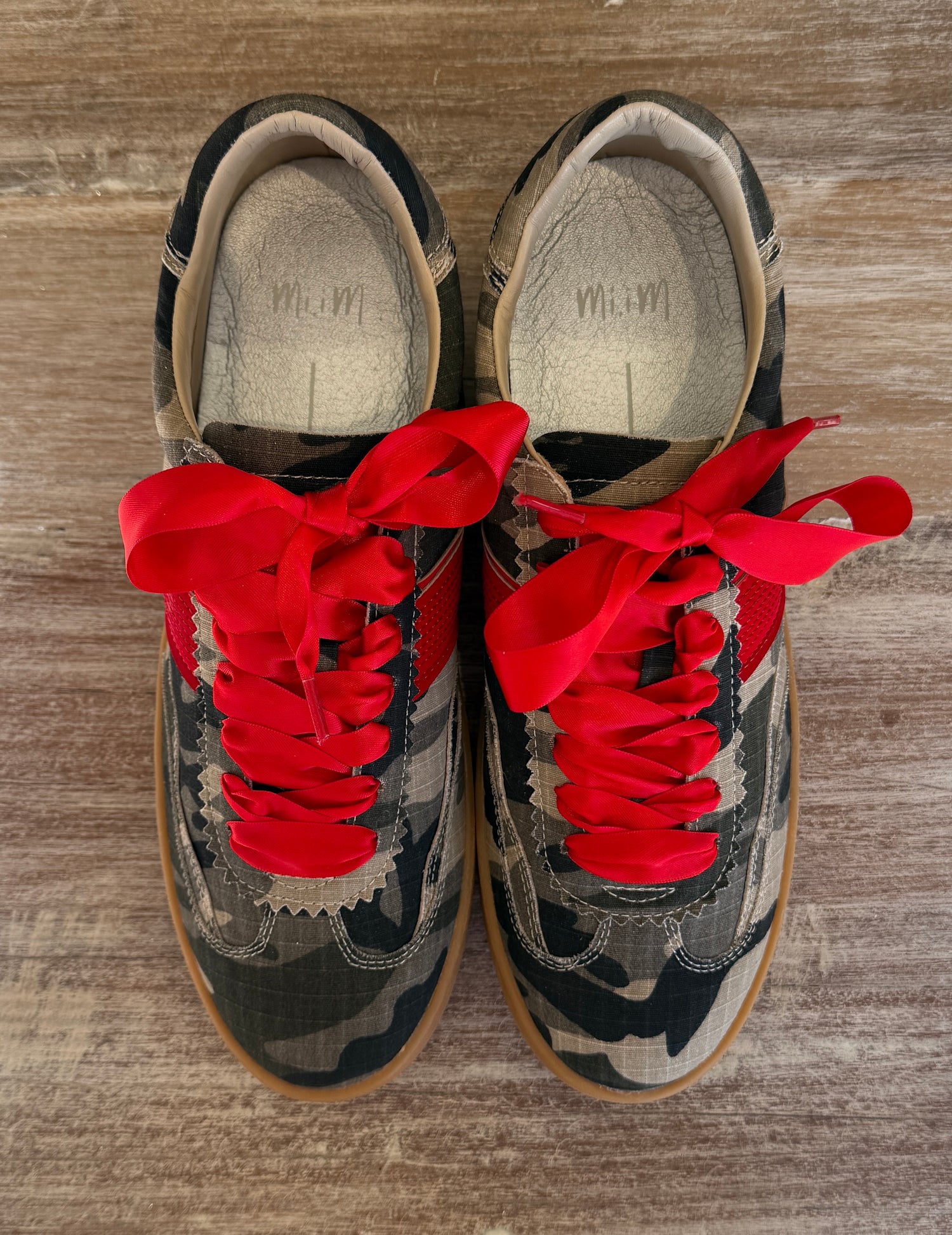 Bold Ribbon Camo Sneaker