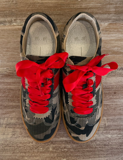 Bold Ribbon Camo Sneaker