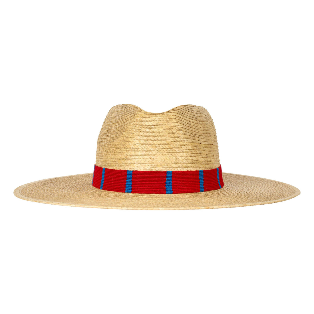 Red and Blue Palm Hat