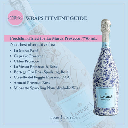 Blue Wedding Toile- Prosecco Collection