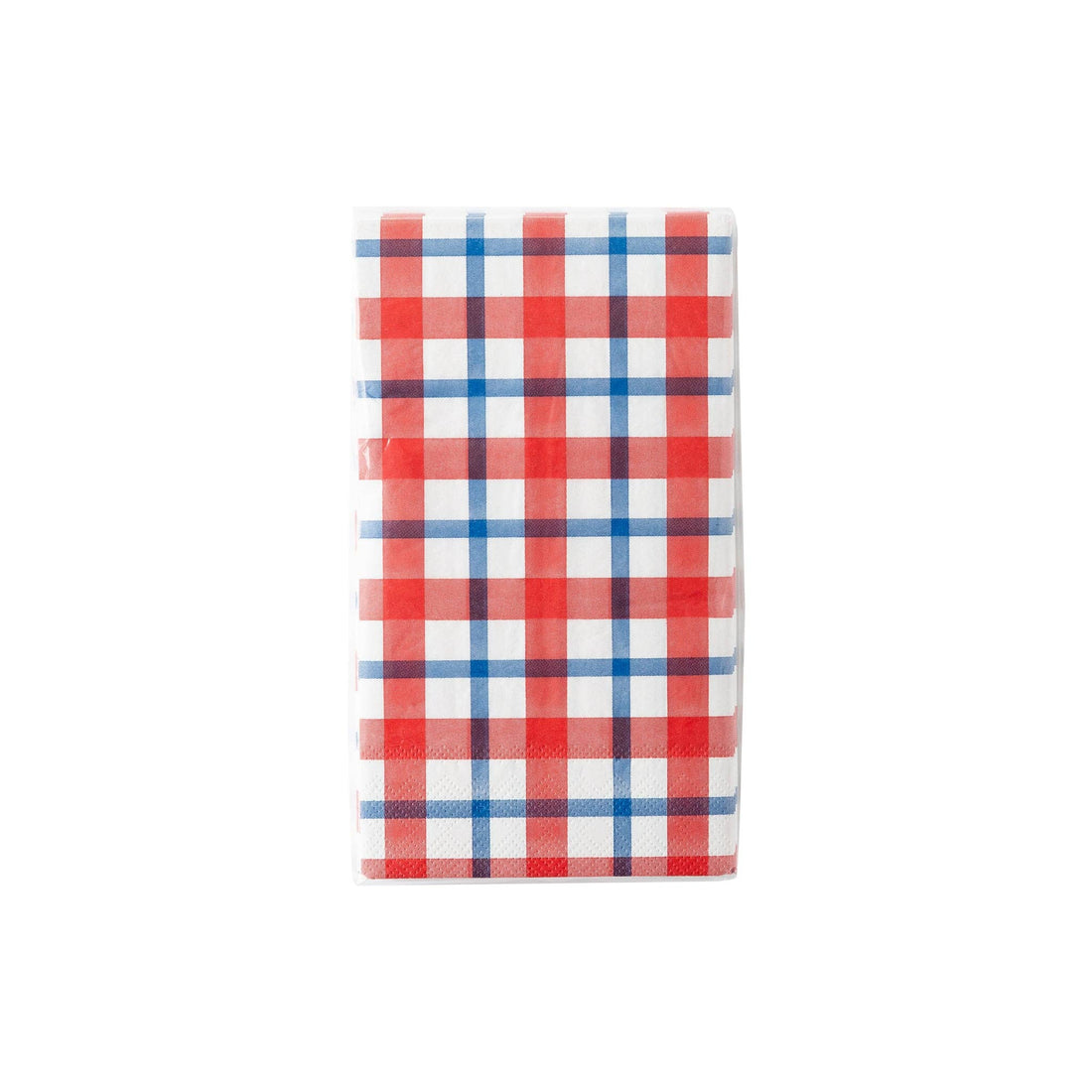 Striped Plaid Paper Guest Towel Napkin