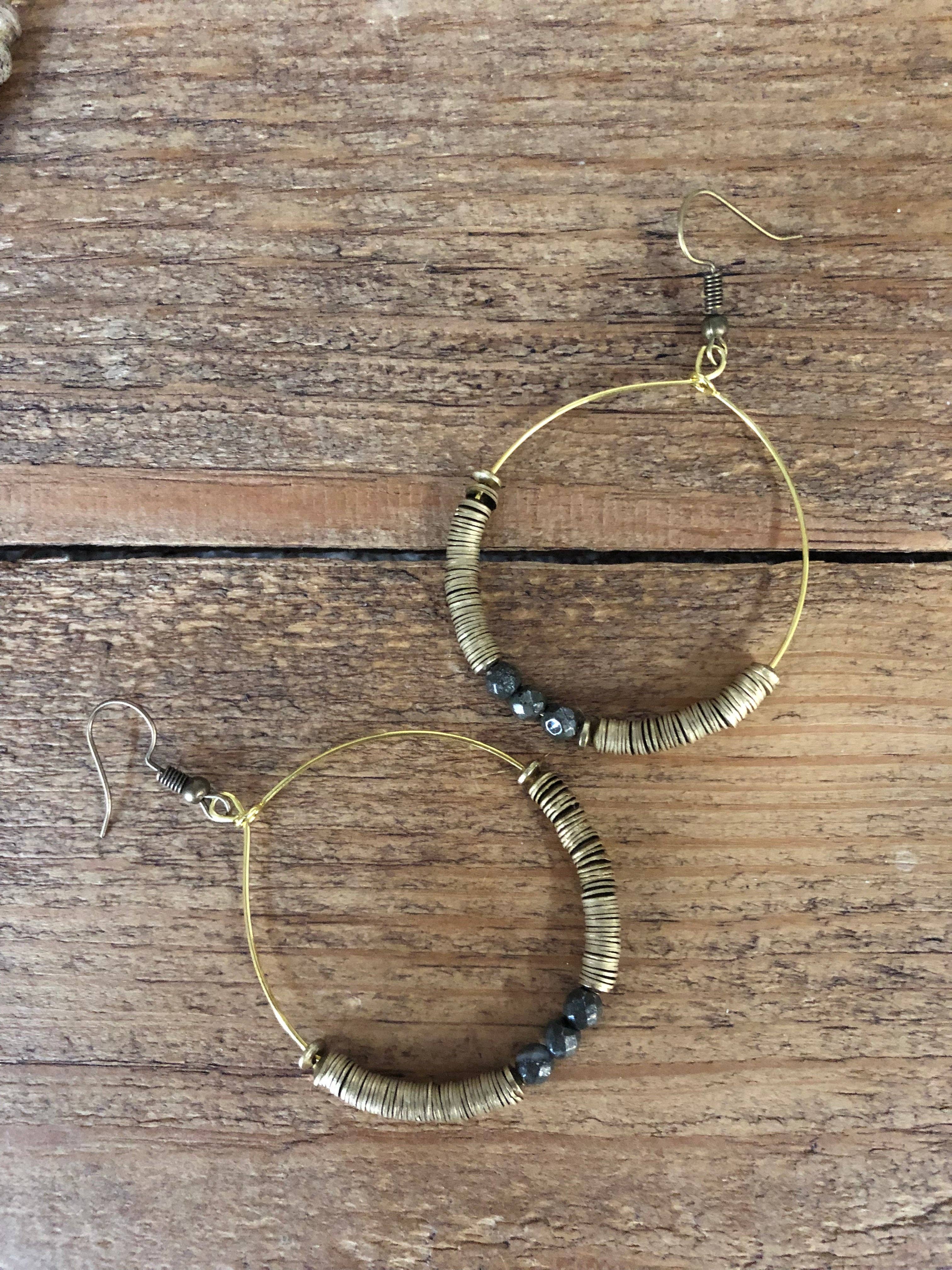 Drama Queen Hoop Earrings