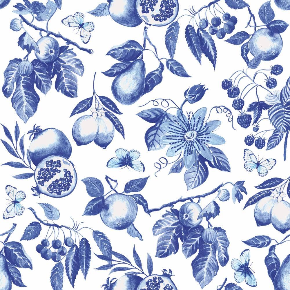 BEV-BLUE TOILE