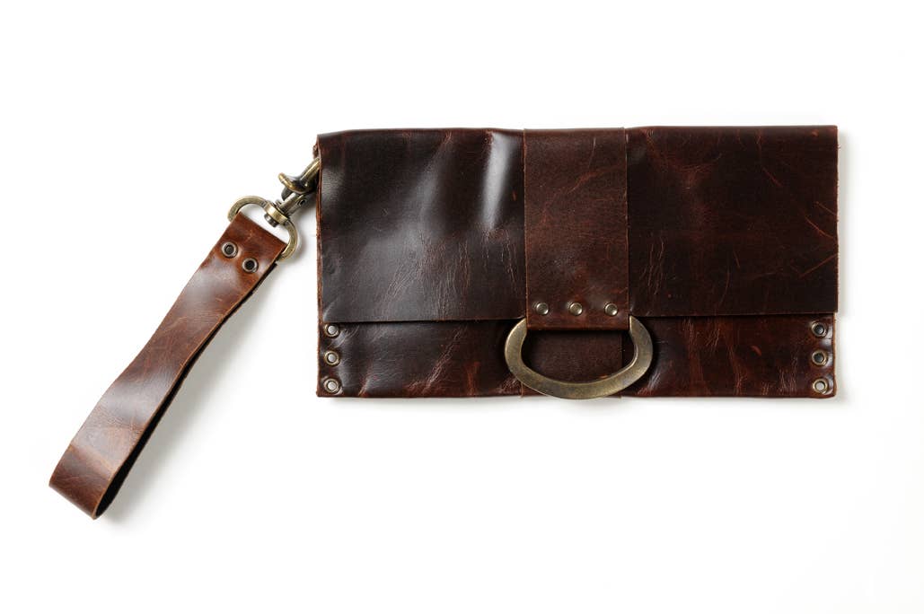 D-Ring Wristlet Clutch