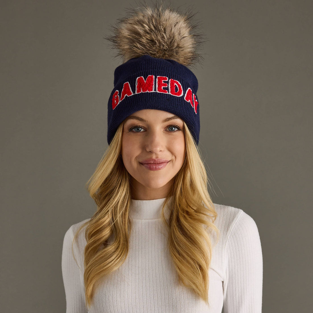 Game Day Pom Beanie
