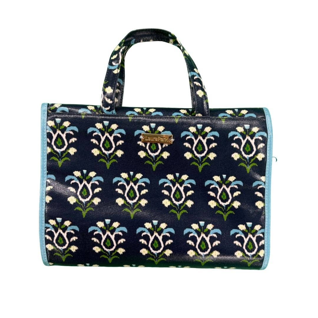 Rosemary Indigo Hanging Travel Case