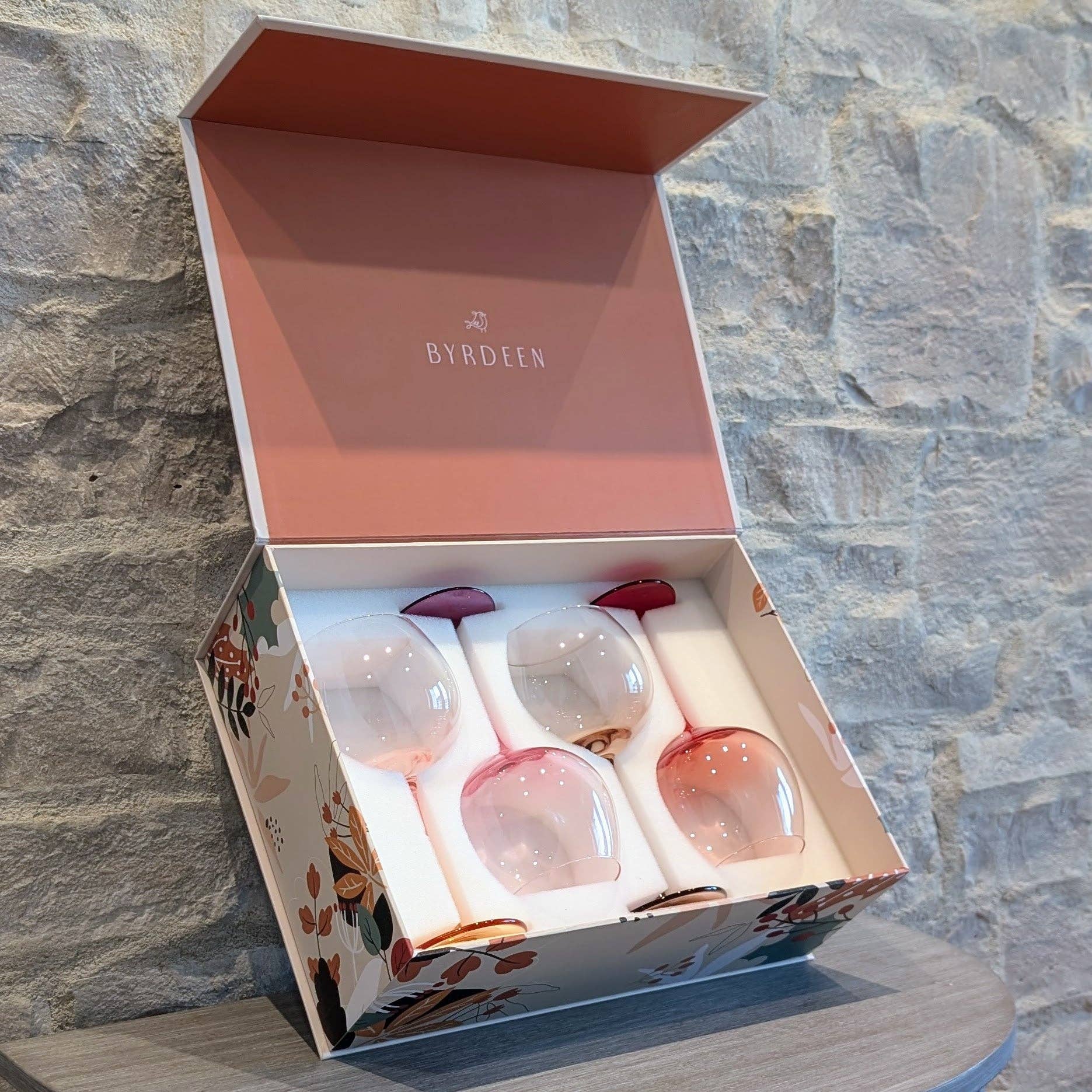 Autumn Balloon Glass Set