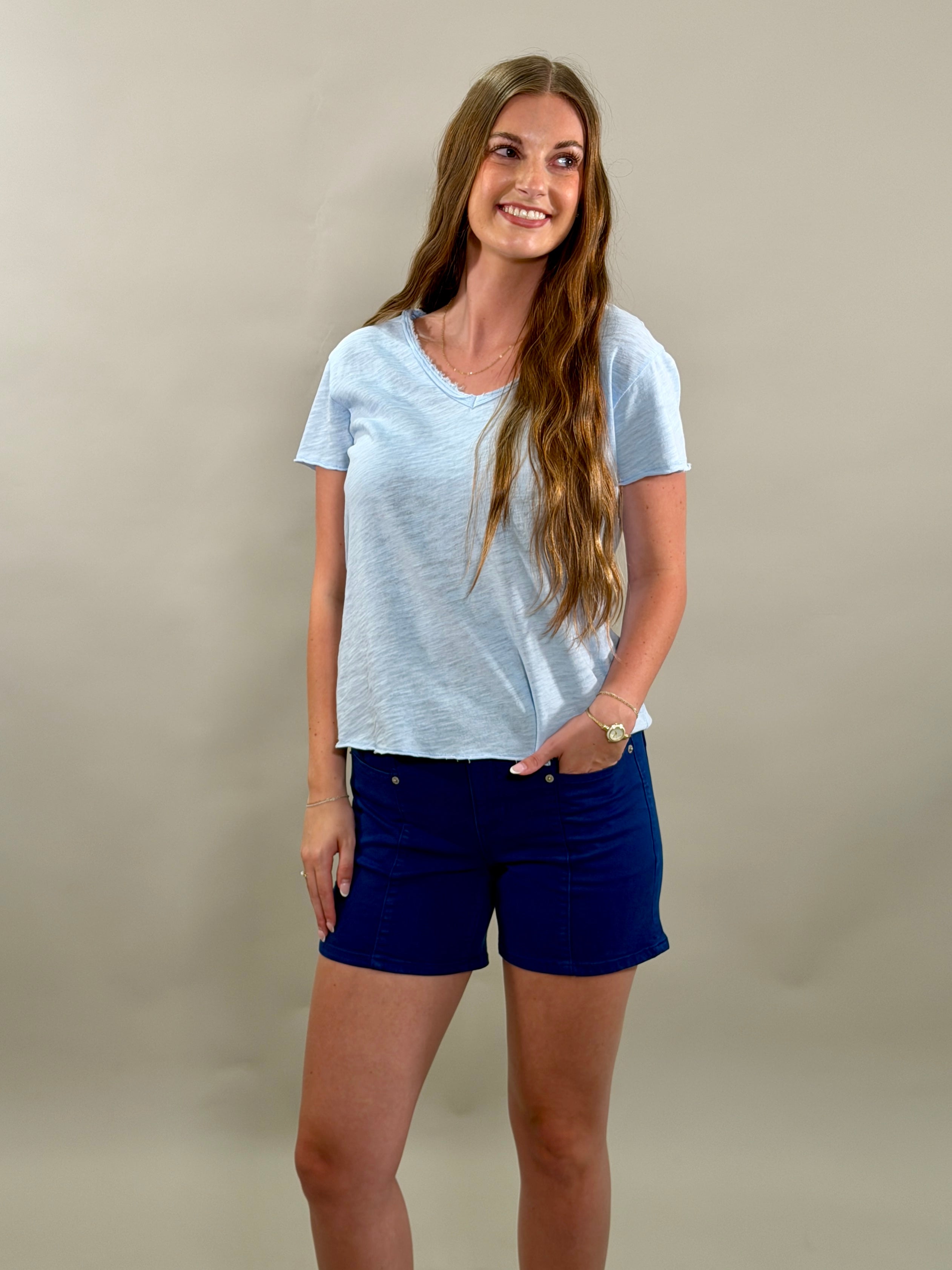 Breezy Slub Cotton Tee