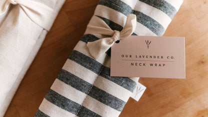Weighted Lavender Rice Neck Wrap