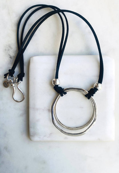 Double Sphere Necklace